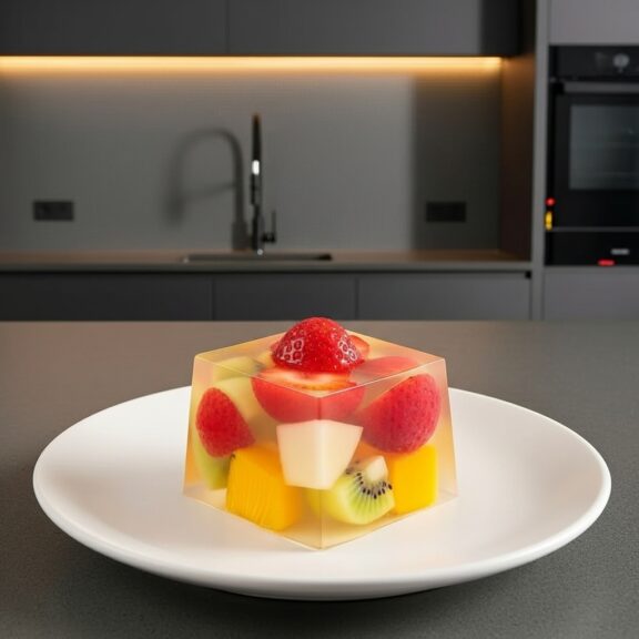 agar vs gelatin Mixed fruit gelatin