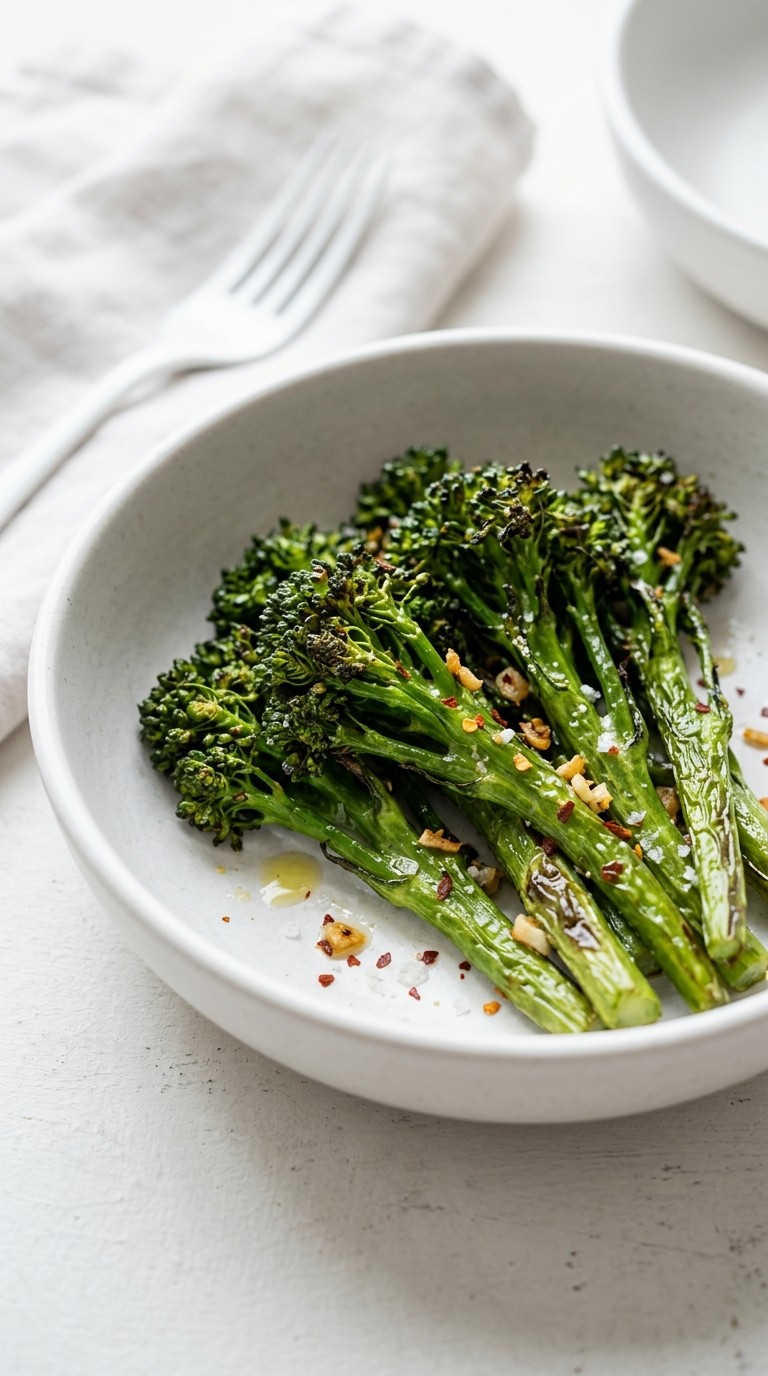 Air Fryer Broccolini