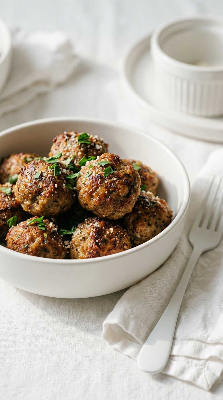 Air Fryer Meatballs Recipe