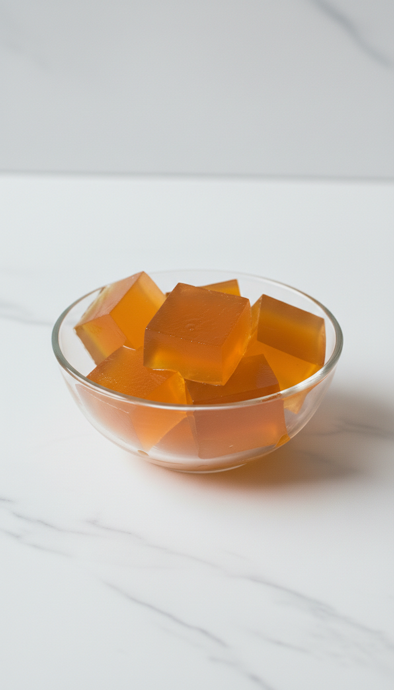 Apple Cider Gelatin Blocks