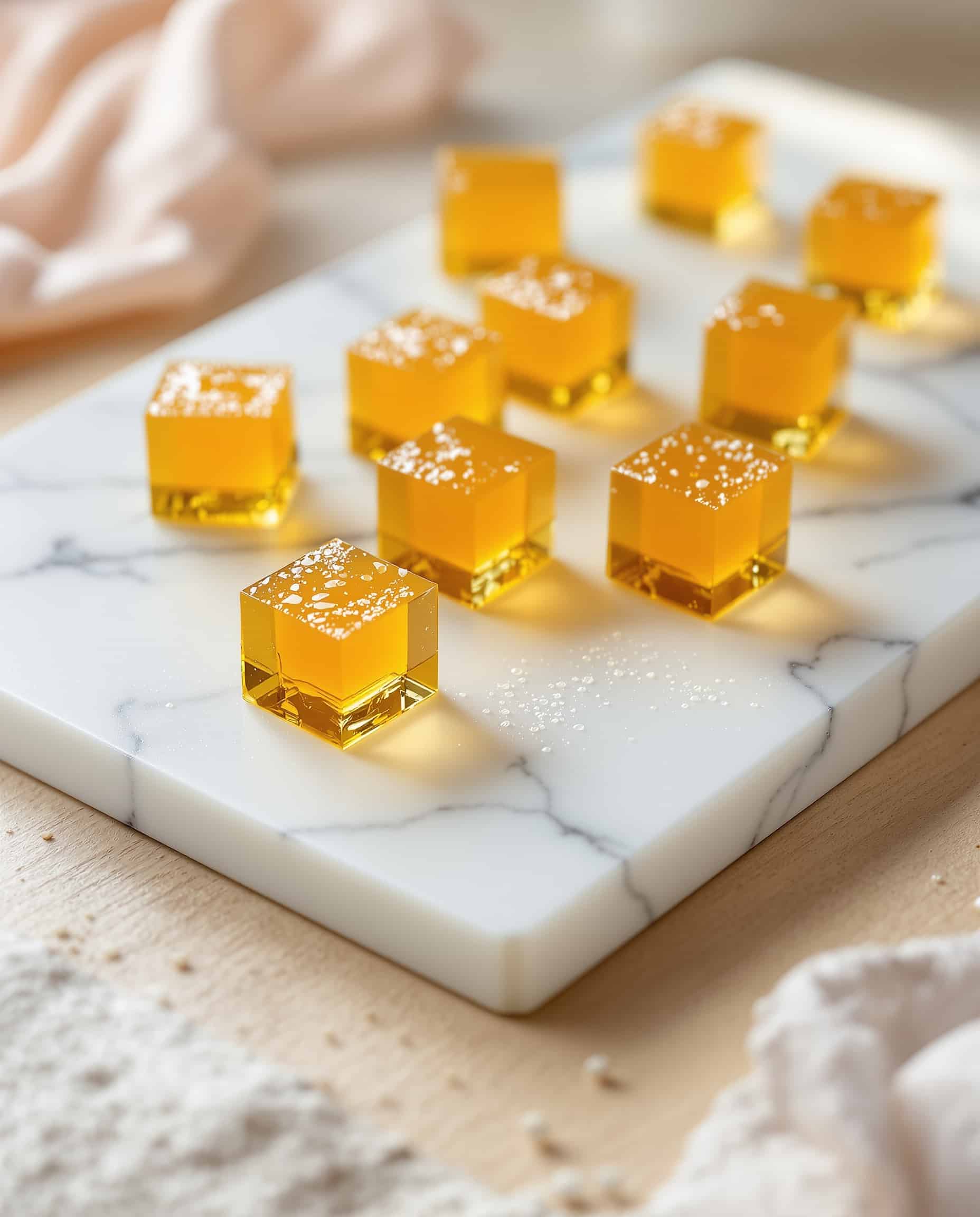 Apple Cider Vinegar Gelatin Blocks