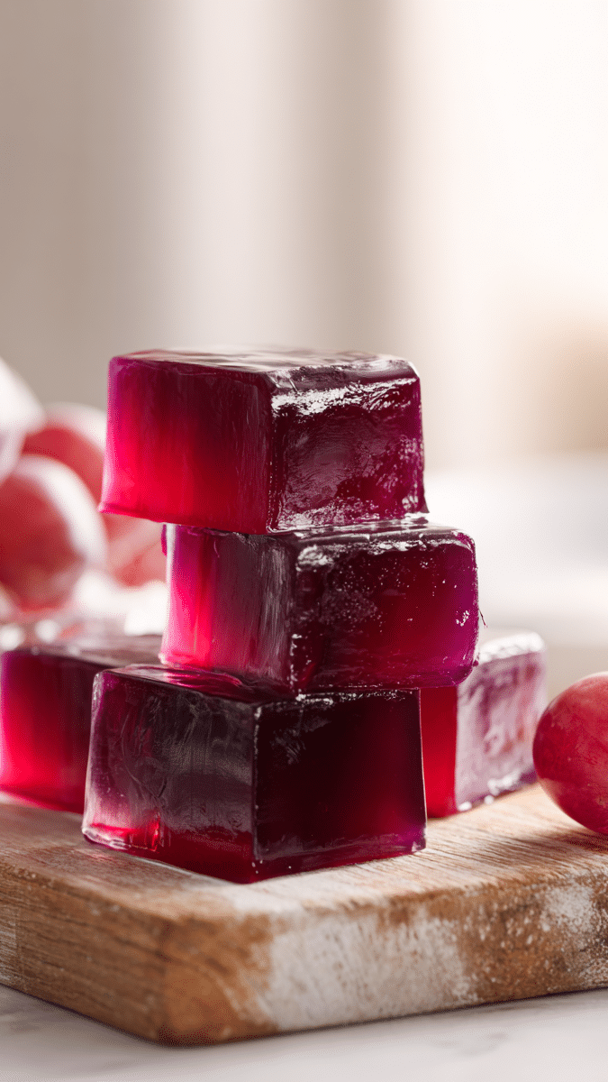 Apple Cider Vinegar Grape Gelatin Meal Prep