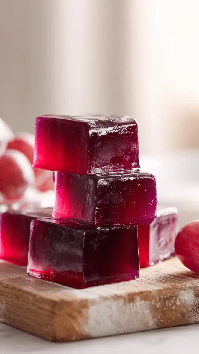 Apple Cider Vinegar Grape Gelatin Meal Prep