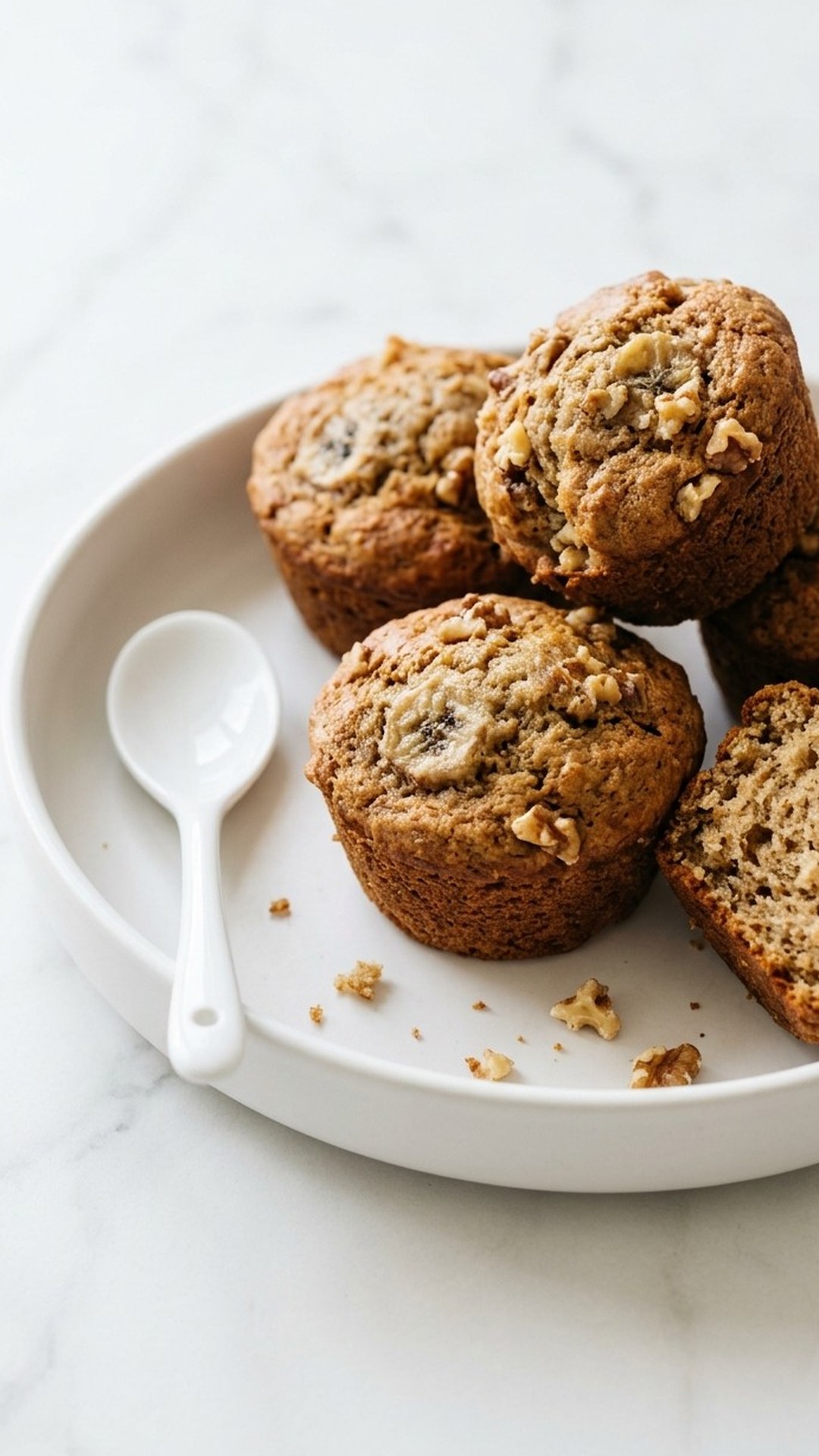 Banana bread muffins