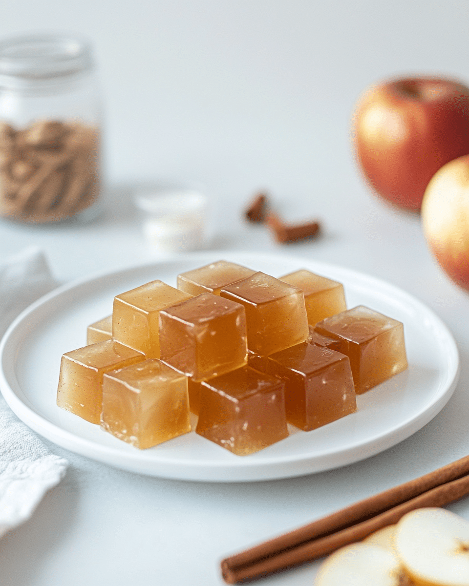 Bariatric Apple Cinnamon Gelatin Meal Prep