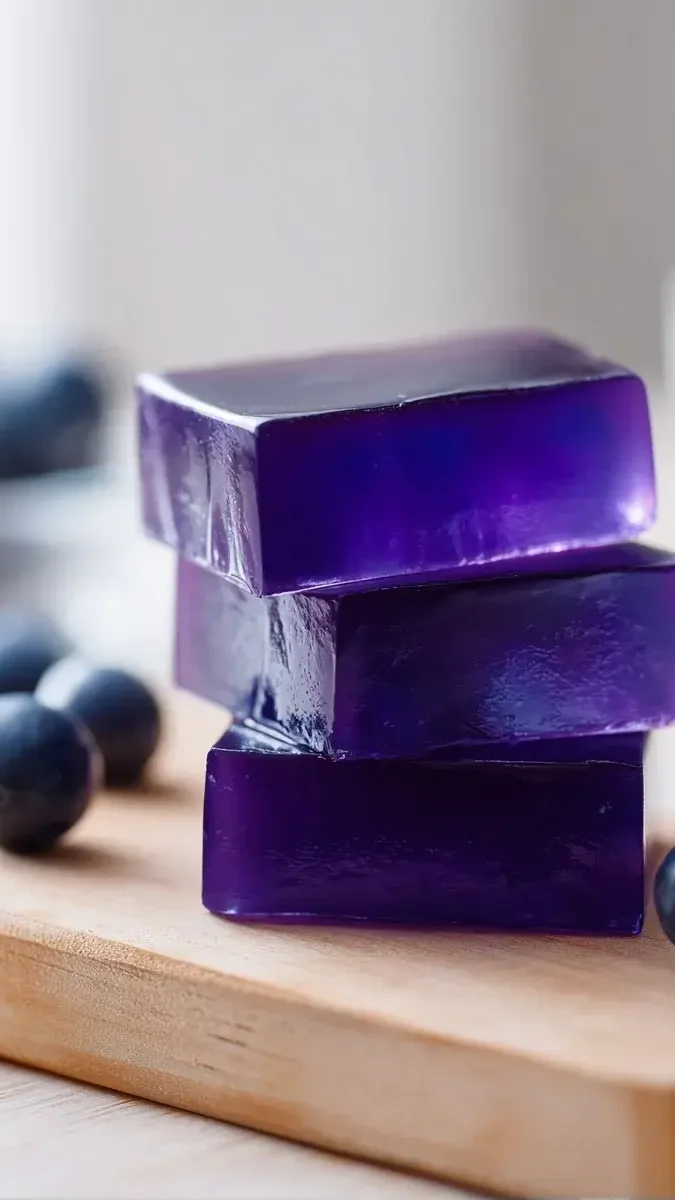 Close-up of gelatin texture