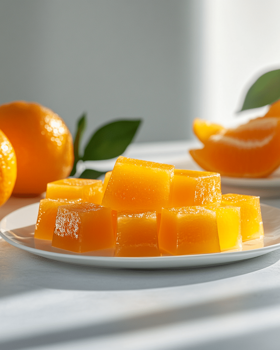 Bariatric Tangerine Gelatin Meal Prep Recipe