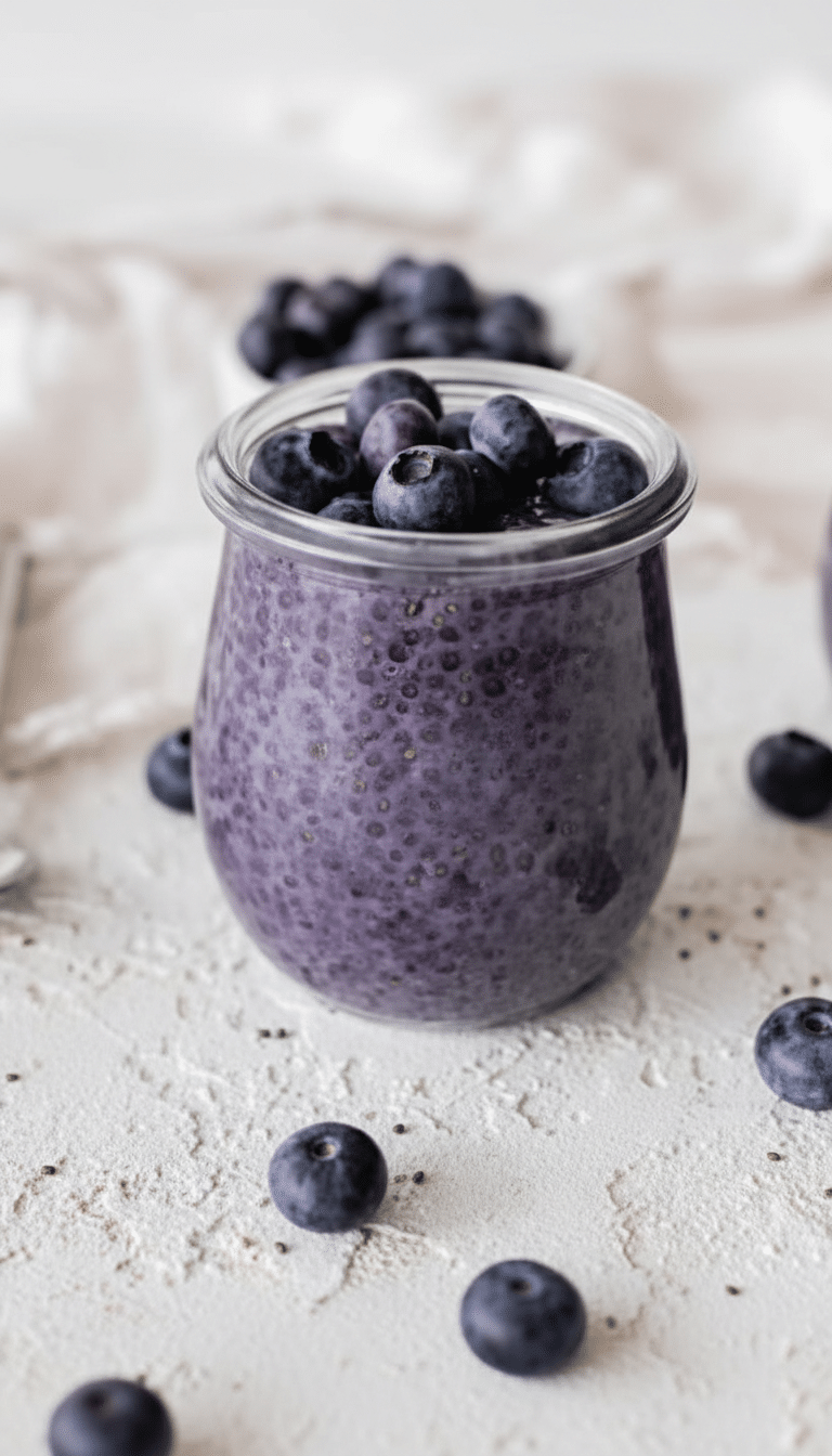 blueberry dream chia pudding serving frequently overview