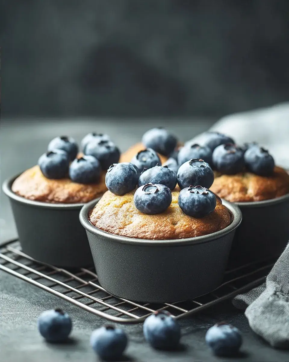 Blueberry Protein Muffins