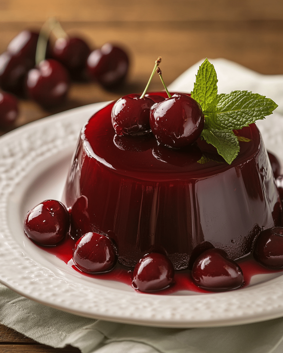 Cherry Jello Mold Recipe