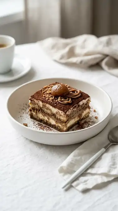 Chestnut Tiramisu Recipe