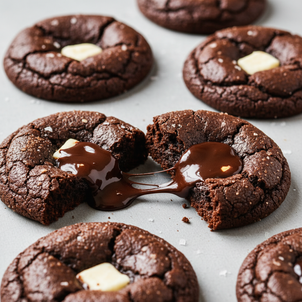 Chocolate Brownie Cookies Chocolate Brownie Cookies
