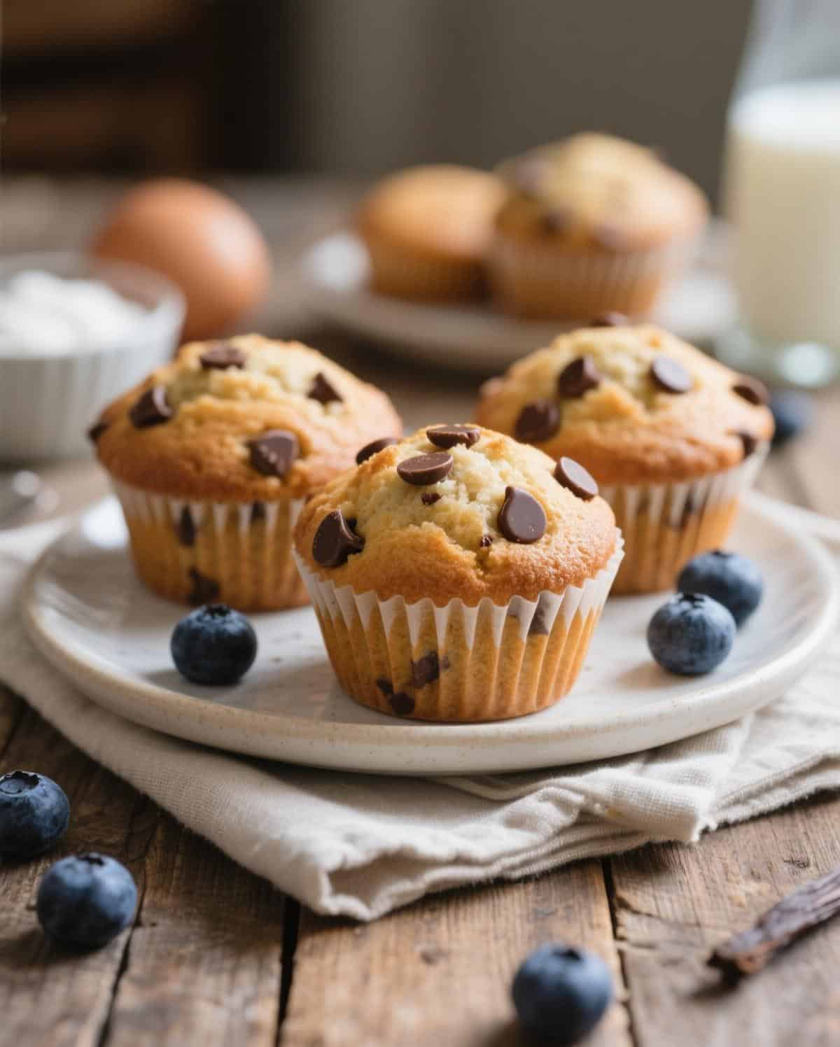 Chocolate chip muffins