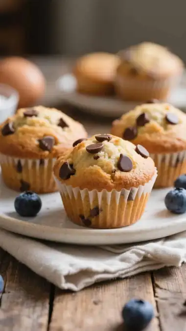 Chocolate chip muffins
