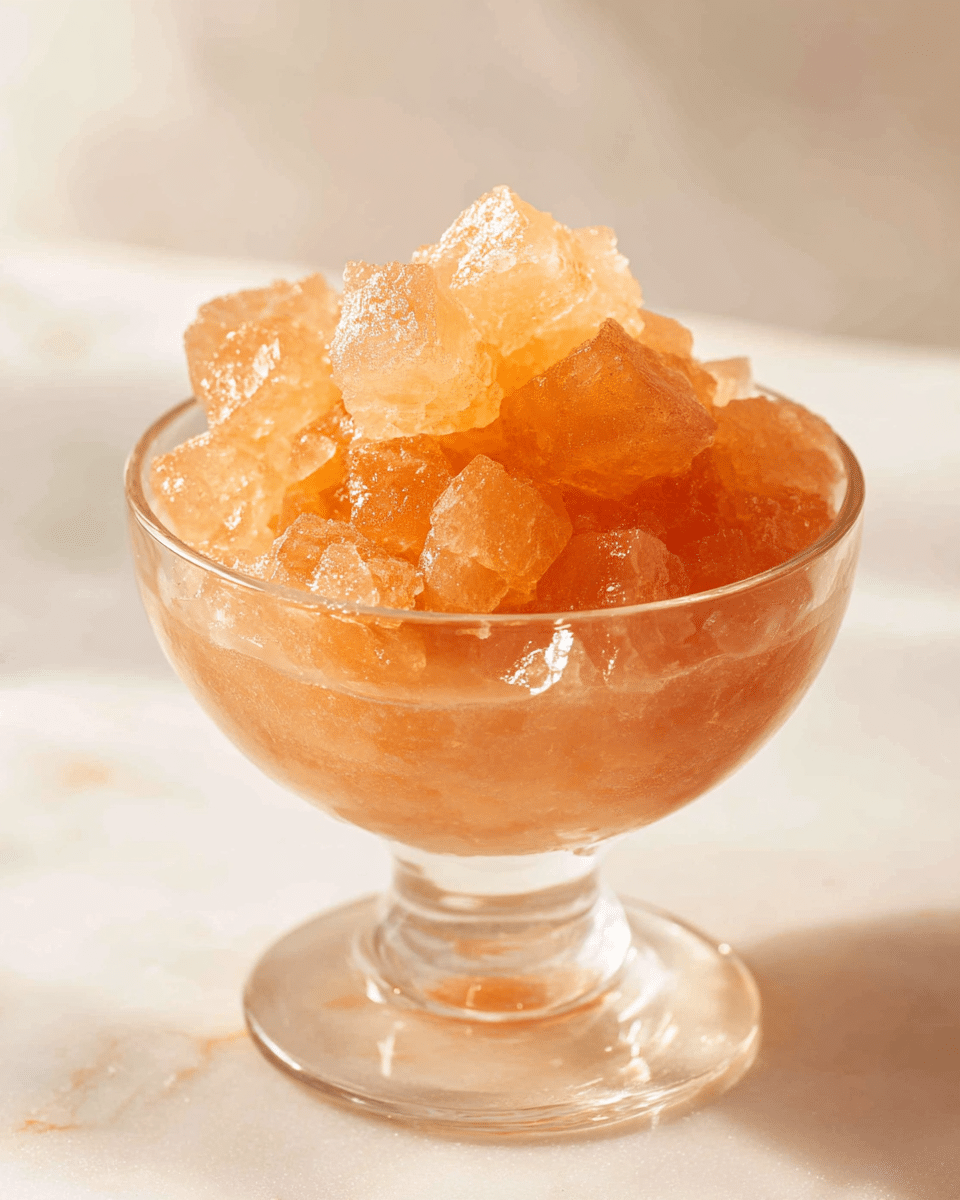 Coral Peach Apricot Guava Gelatin Recipe Ingredients