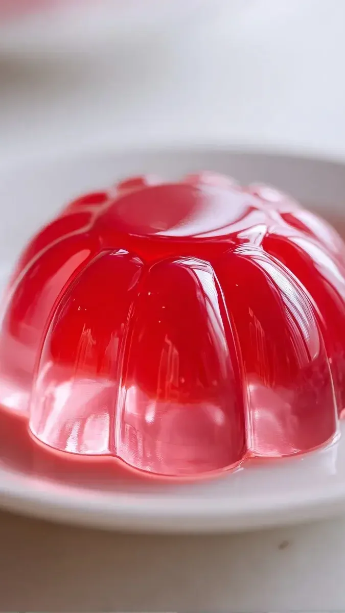 Delicious Pink Gelatin Delight Recipe