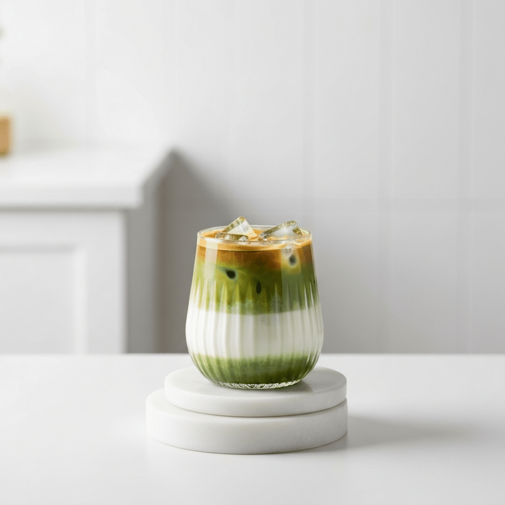 dirty matcha latte dirty matcha latte