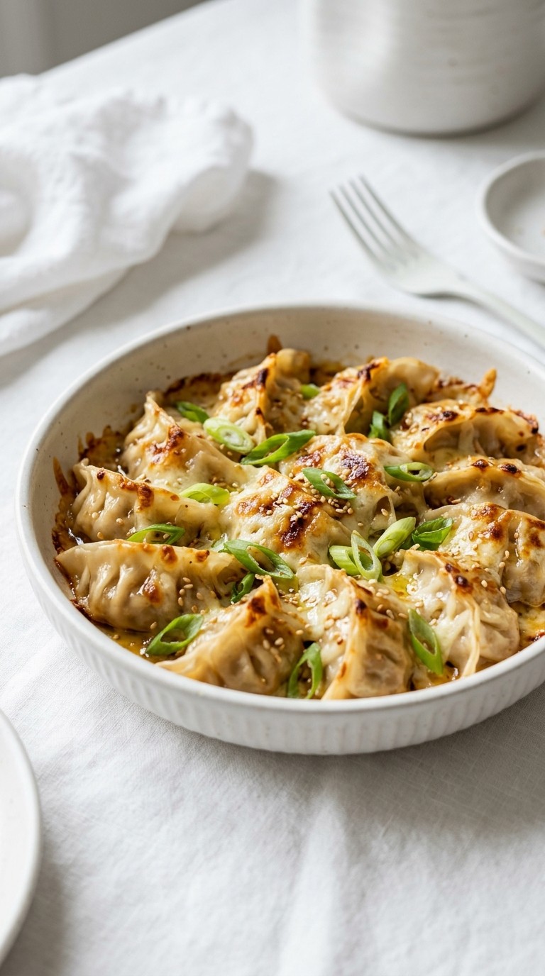Chicken Dumpling Bake with a Golden Biscuit Top