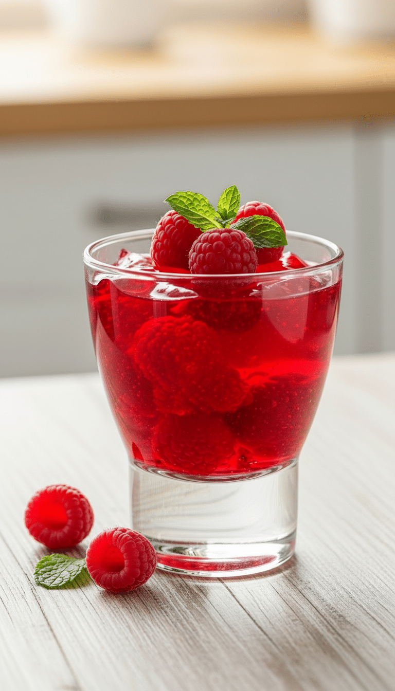 easy 3-ingredient keto jello cooking frequently close-up