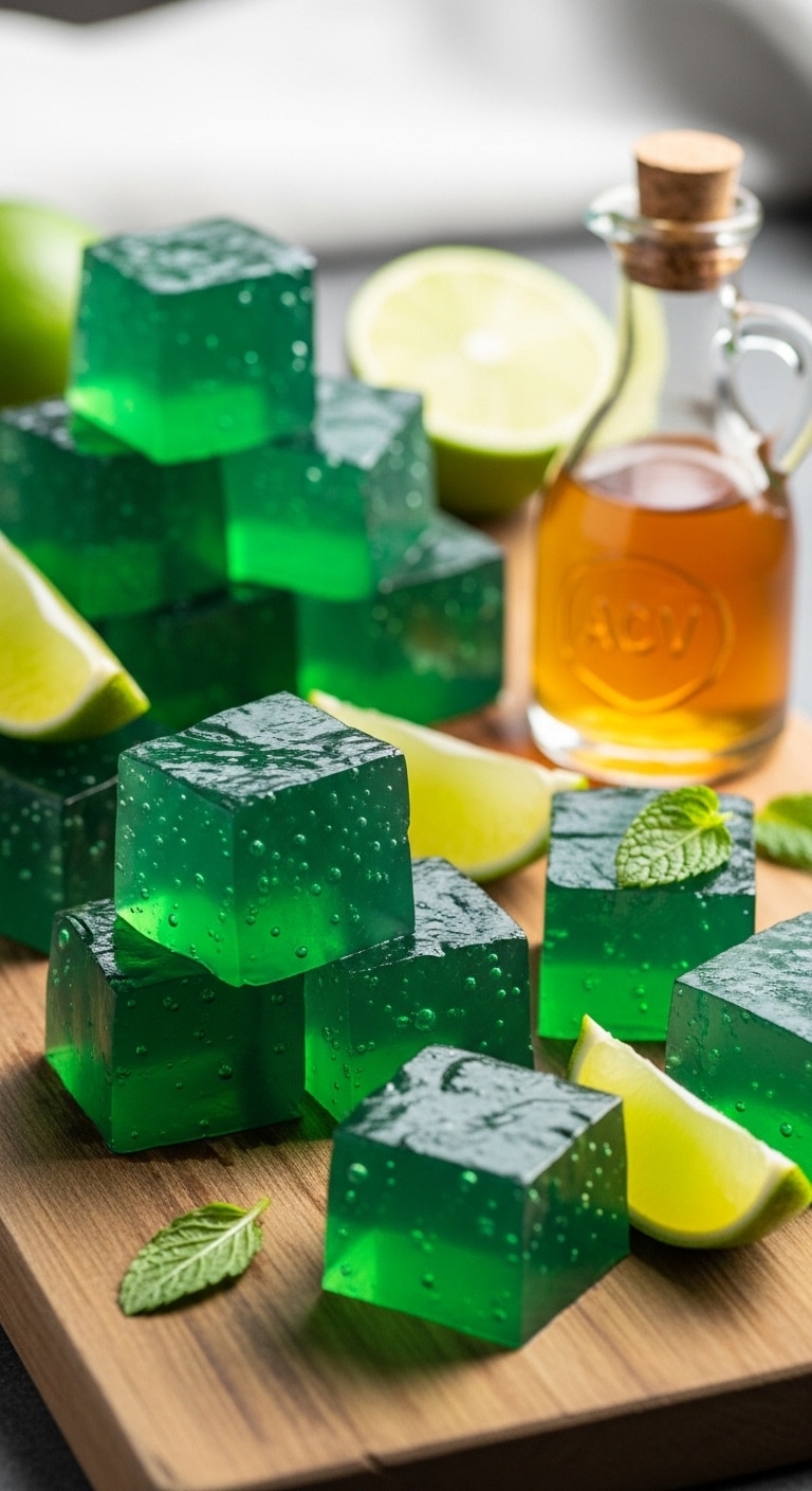 Emerald Apple Cider Gel Blocks