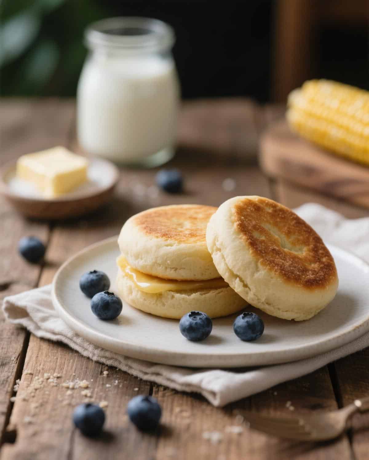 English muffin calories