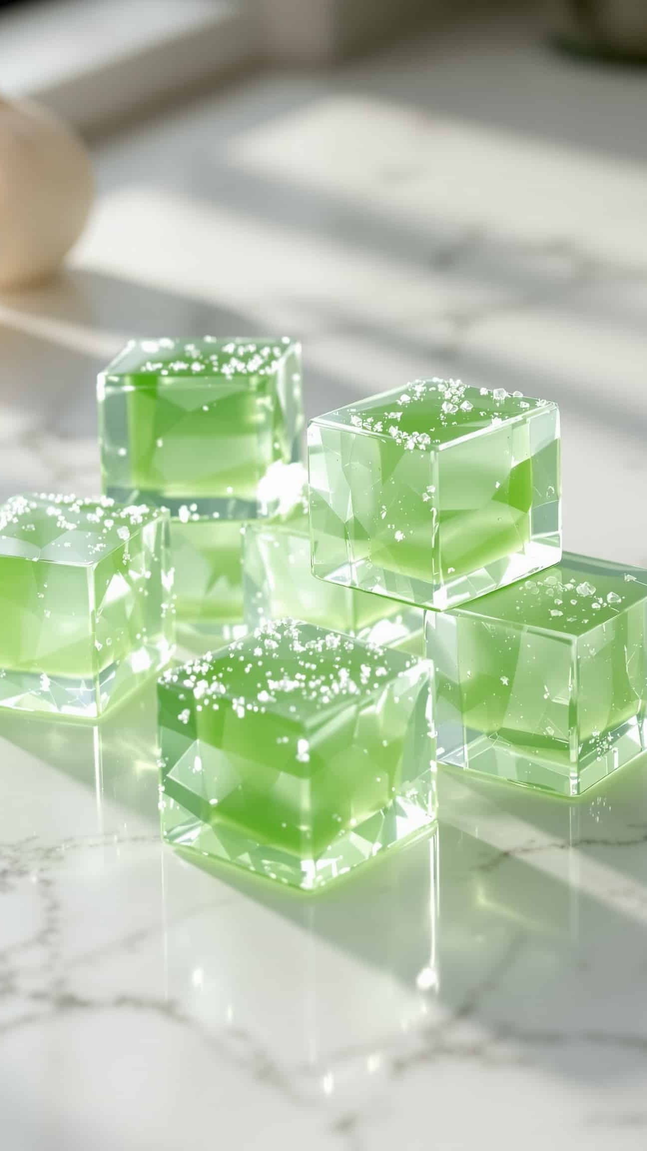 Gelatin Trick with Aloe Vera