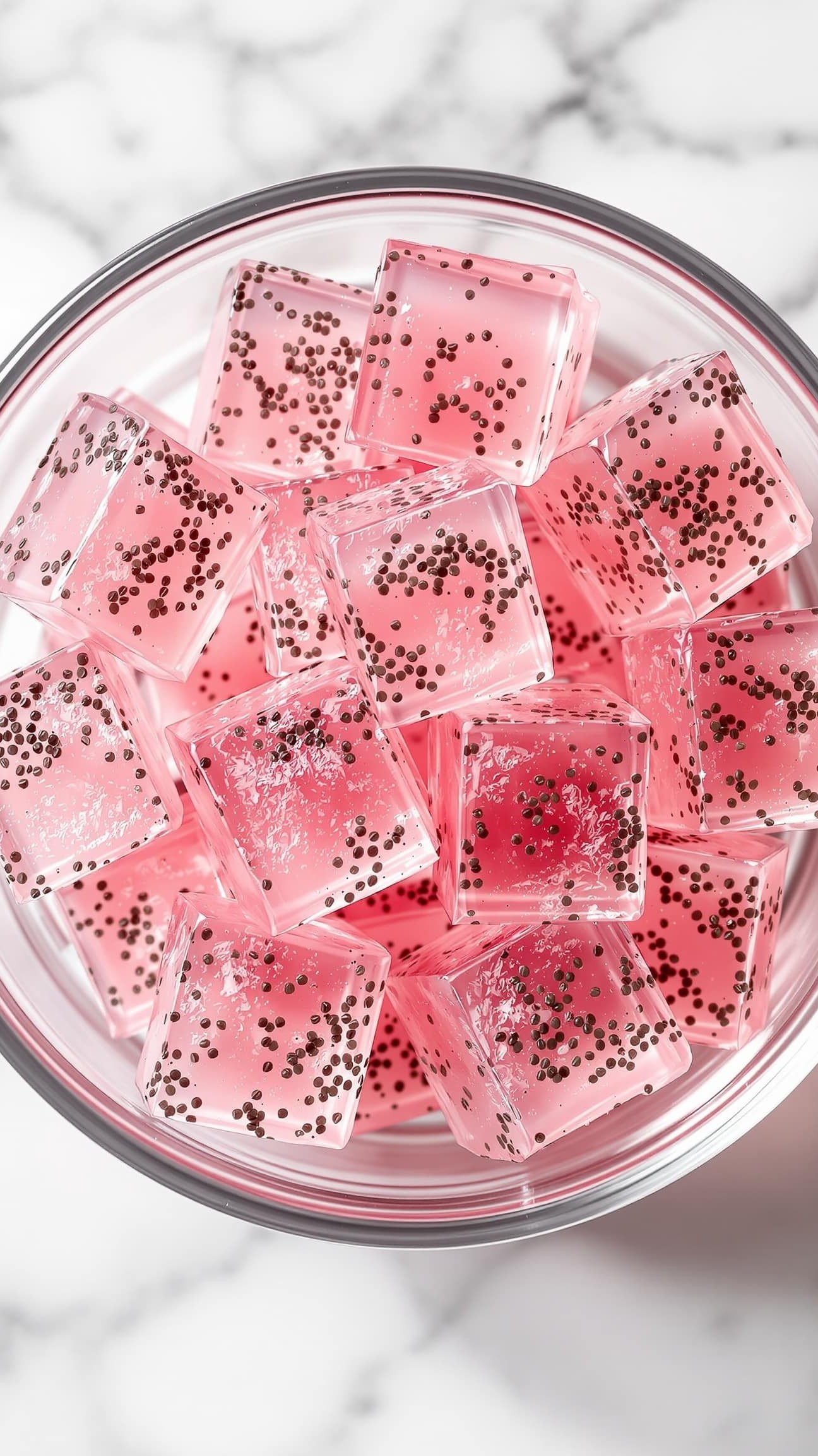 Gelatin Trick with Chia Seeds