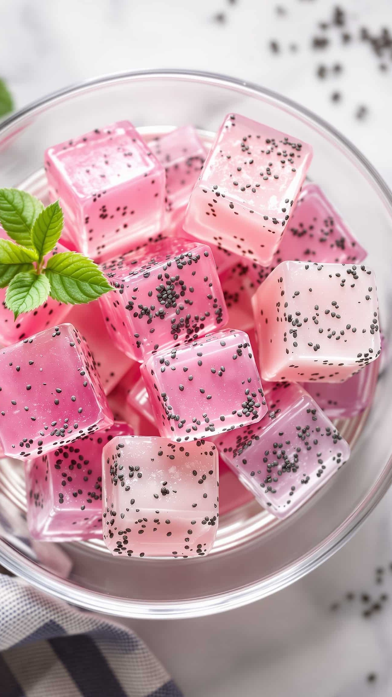 The Gelatin Trick with Chia Seeds