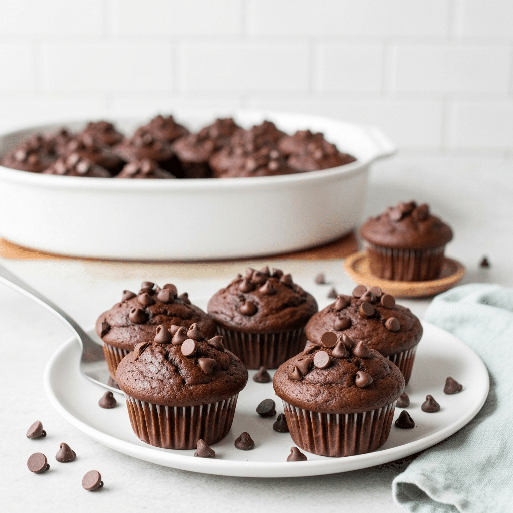 gluten free chocolate muffins