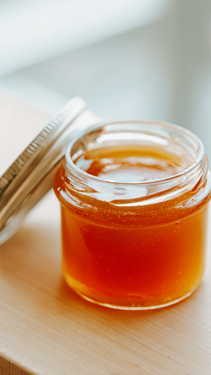 Golden Apricot Apple Cider Vinegar Gelatin Trick