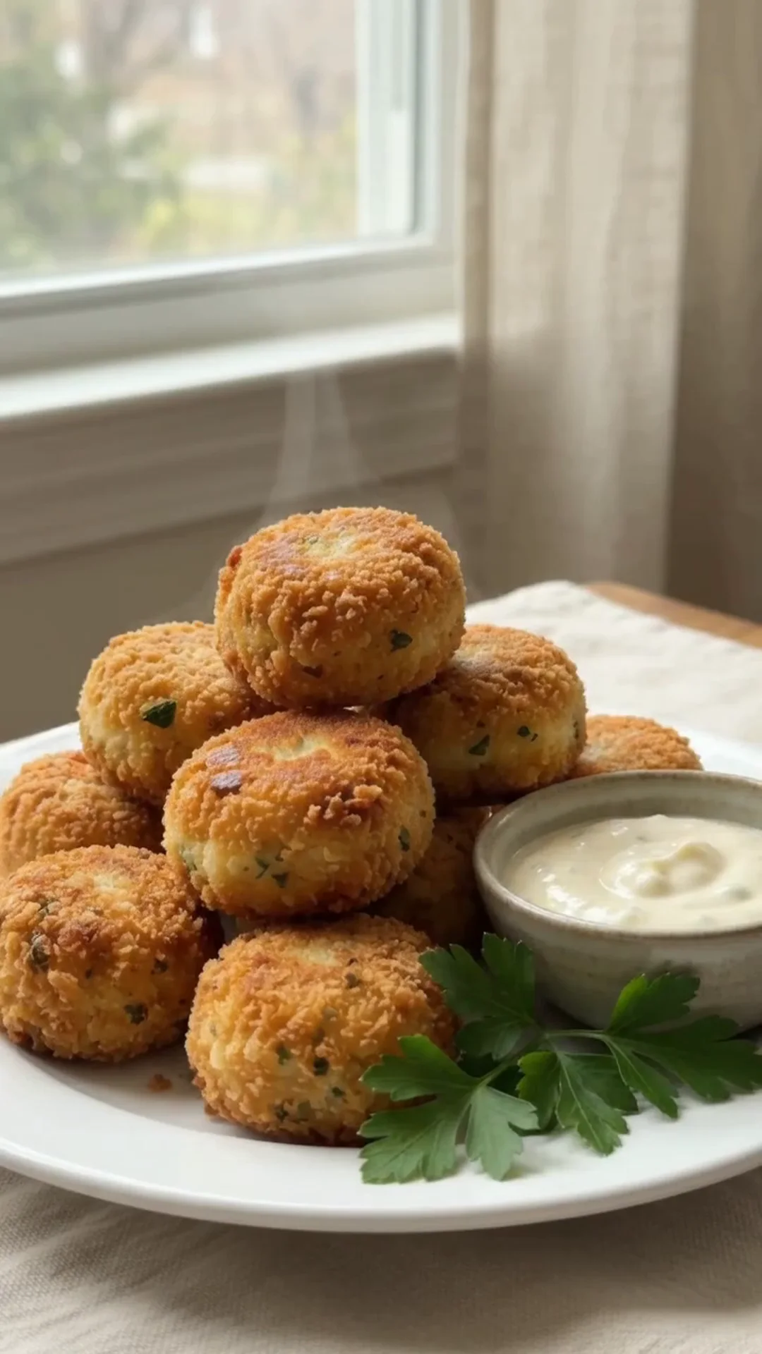 Golden Crispy Cheesy Potato Croquettes Recipe