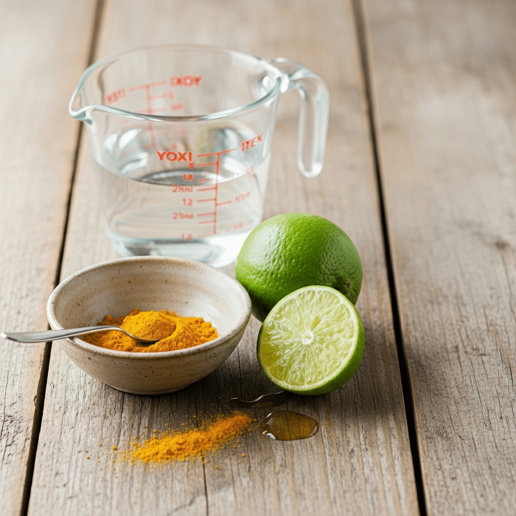 Ingredients of Golden Turmeric Lime Drink For Daily Balance golden turmeric lime drink for daily balance ingredients introduction detailed