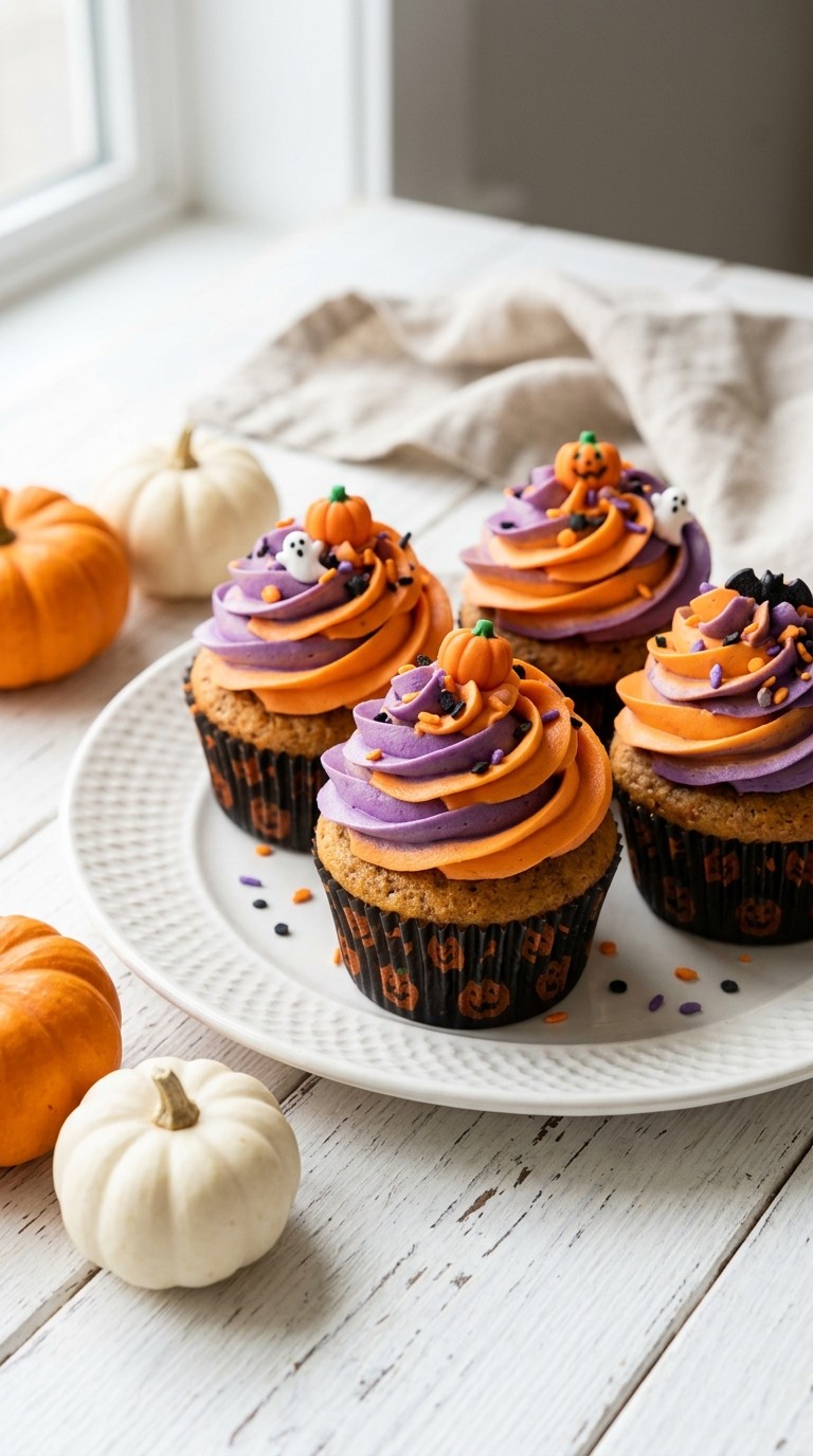 Halloween Cupcakes with Cake Mix