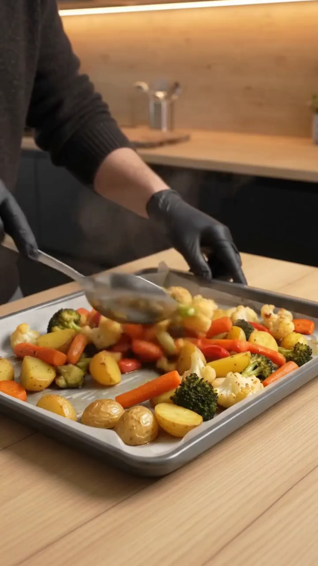 Herb-Roasted Mediterranean Vegetables with Garlic Yogurt – roasting vegetables