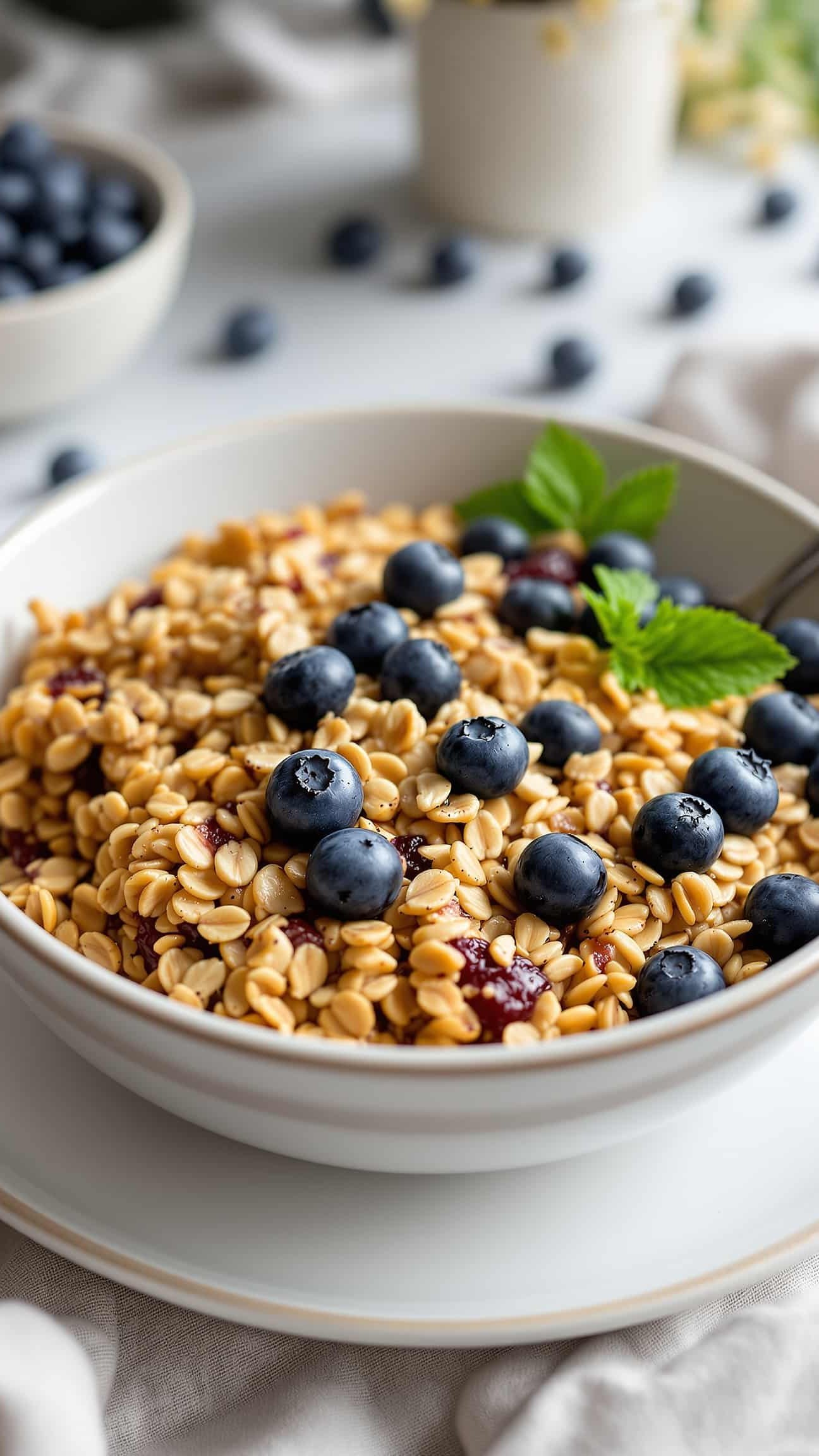 High Protein Baked Oats