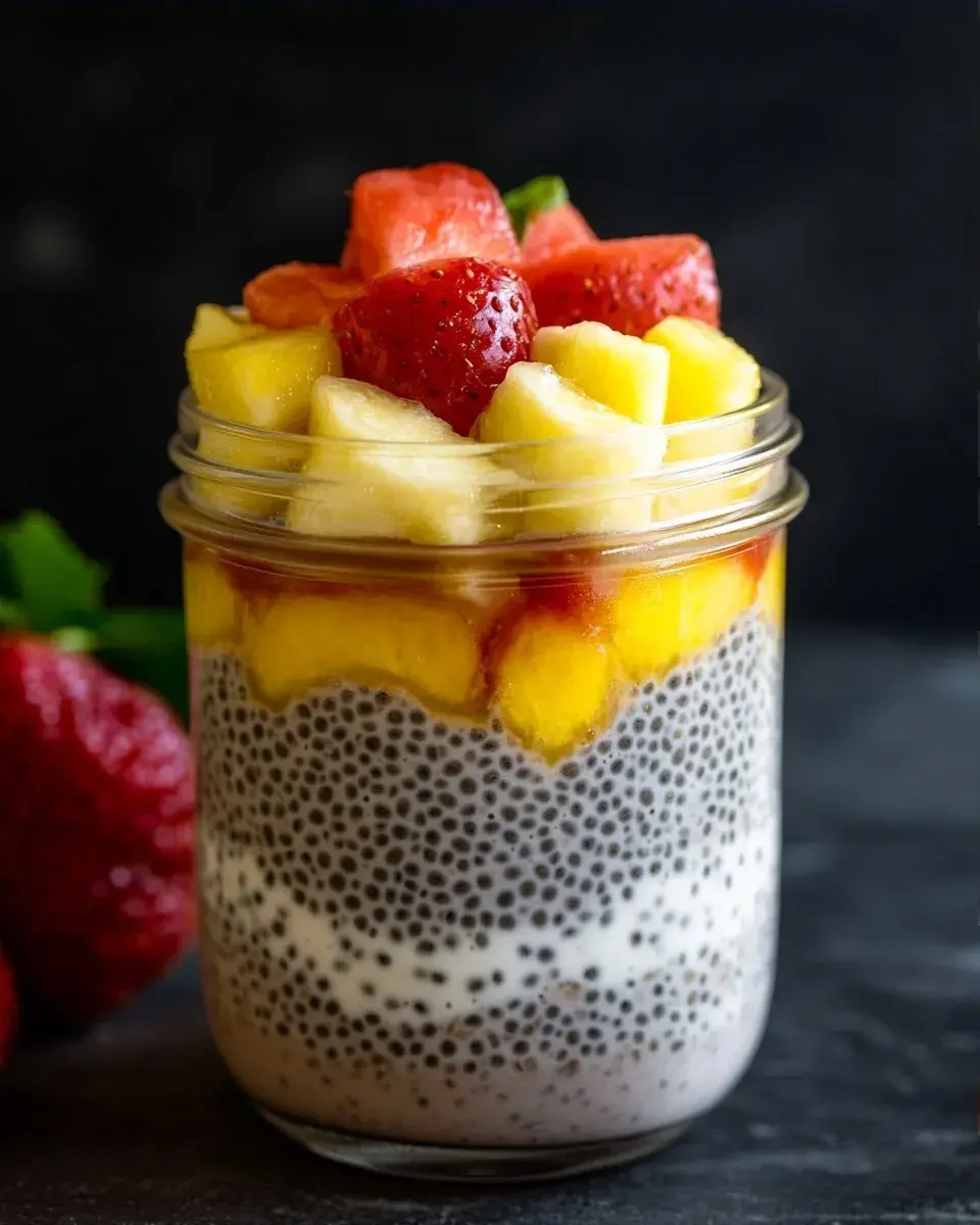 High Protein Chia Seed Pudding