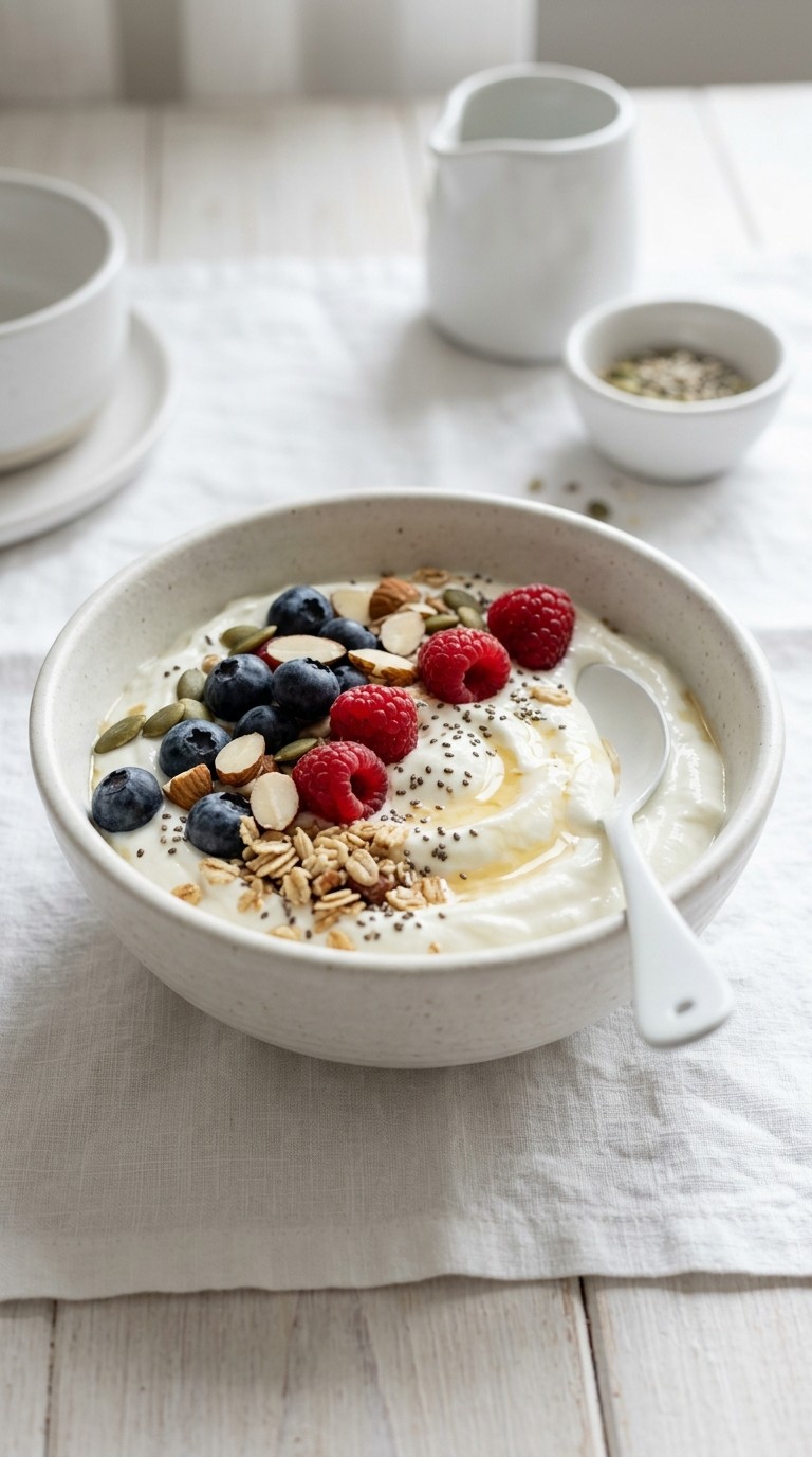 High Protein Greek Yogurt Bowl