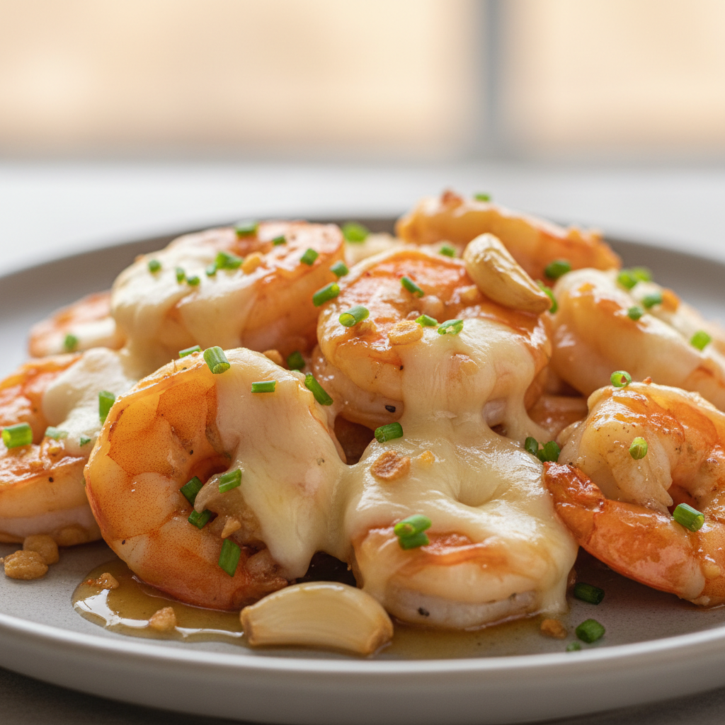High-Protein Honey Garlic Shrimp High-Protein Honey Garlic Shrimp