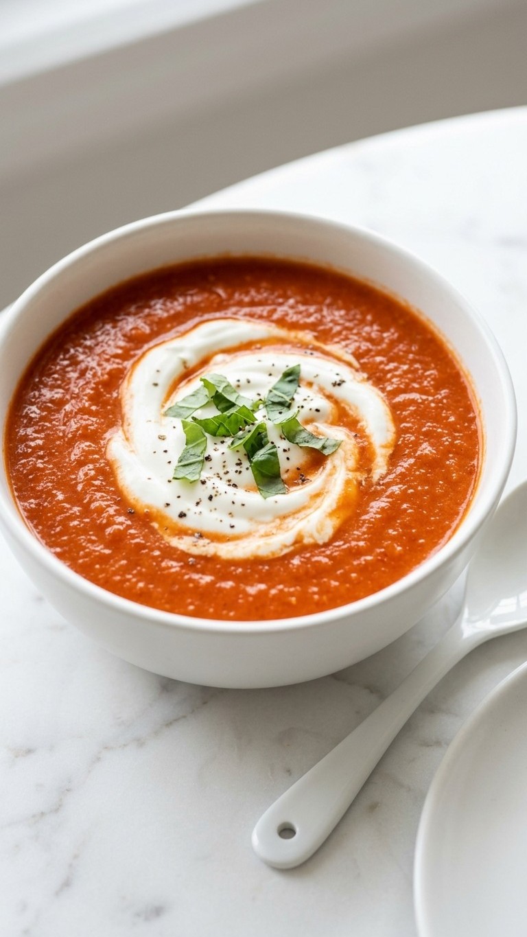 High Protein Tomato Soup