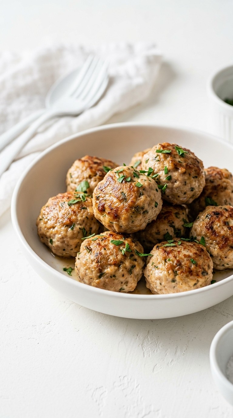 High Protein Turkey Meatballs