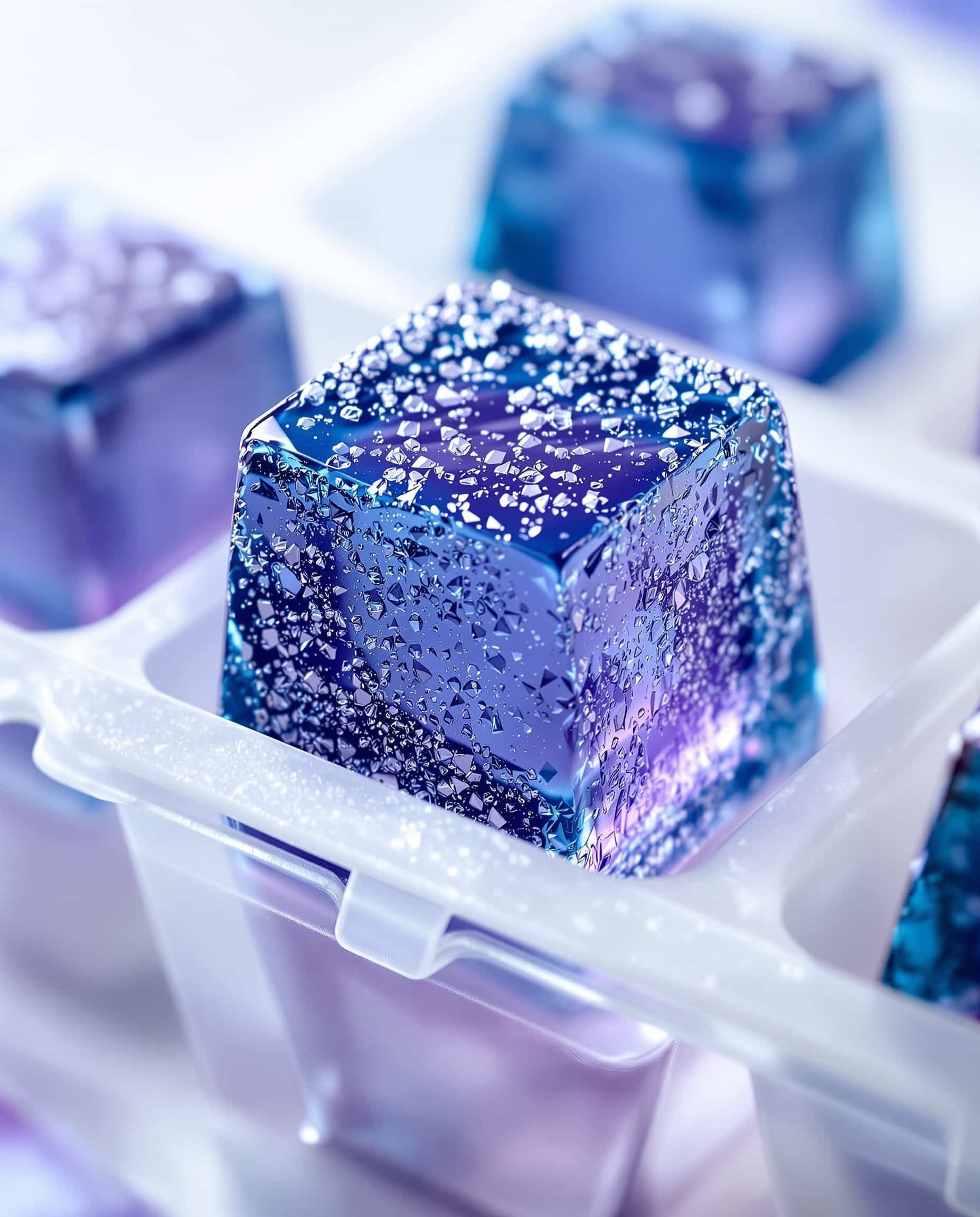 Ice Gelatin Trick Recipe - close-up