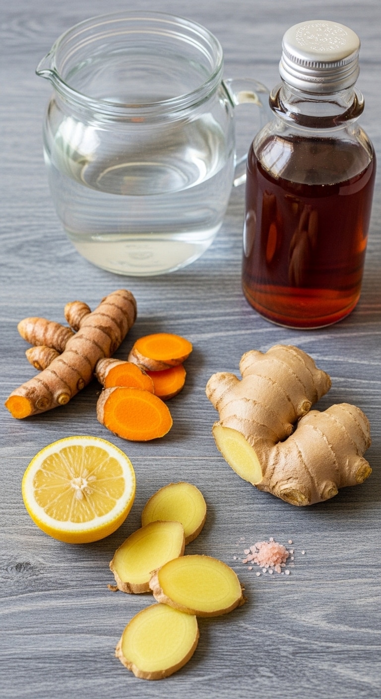 Ingredients of Indonesian Turmeric Ginger Drink indonesian turmeric ginger drink ingredients introduction detailed