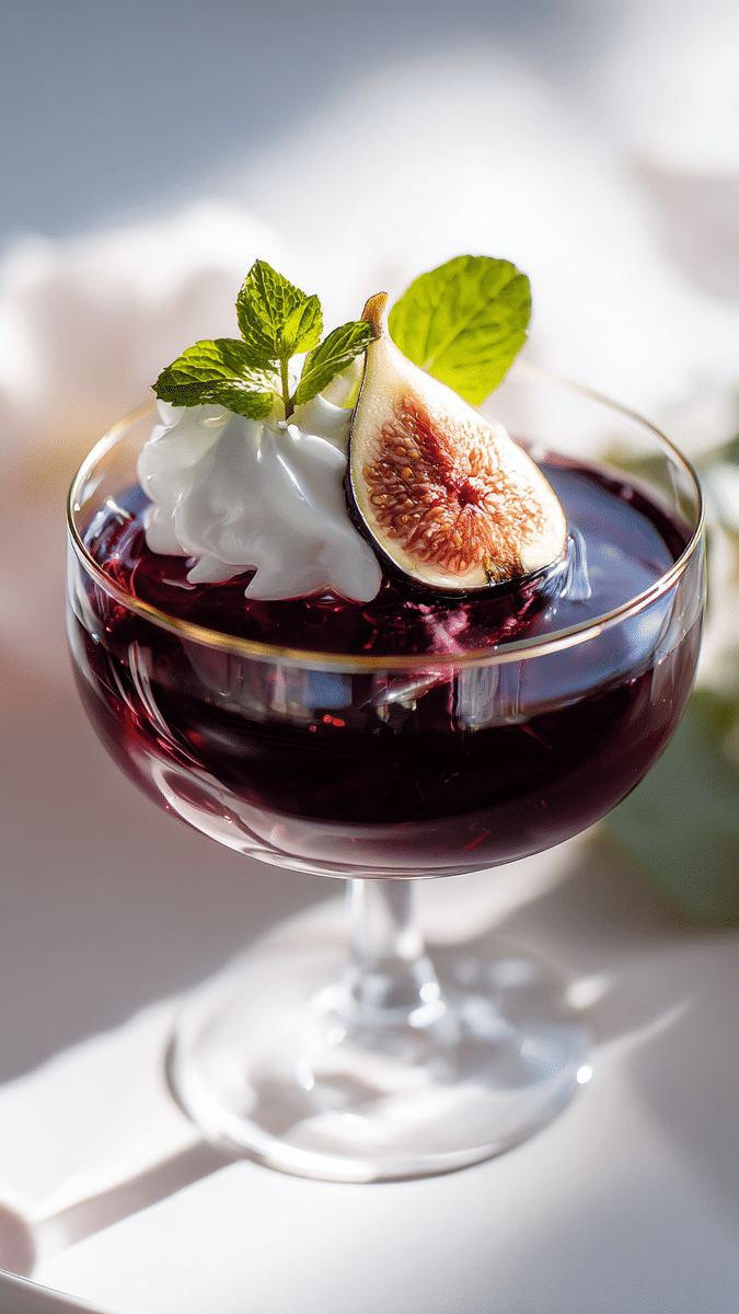 Italian Fig Collagen Gelatin Wellness Recipe