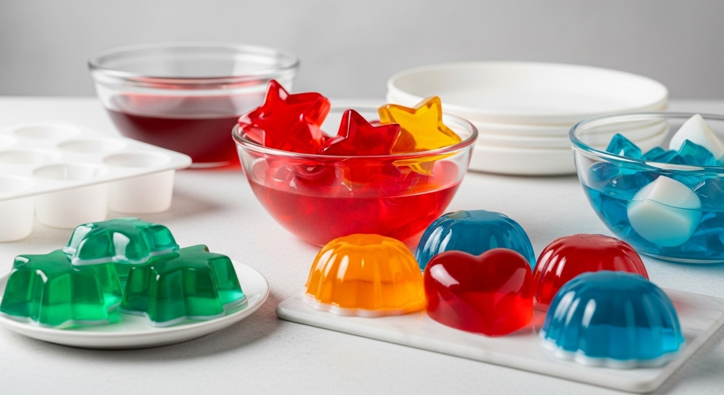 Ingredients of Jello Jigglers Recipe jello jigglers recipe ingredients introduction detailed