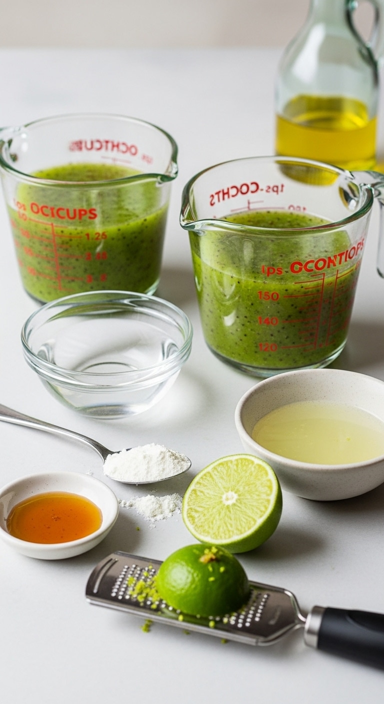 Ingredients of Kiwi Lime Gelatin Slices kiwi lime gelatin slices ingredients introduction detailed