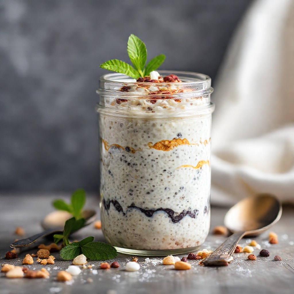 Magic In A Jar Creamy Indian Overnight Oats Delight