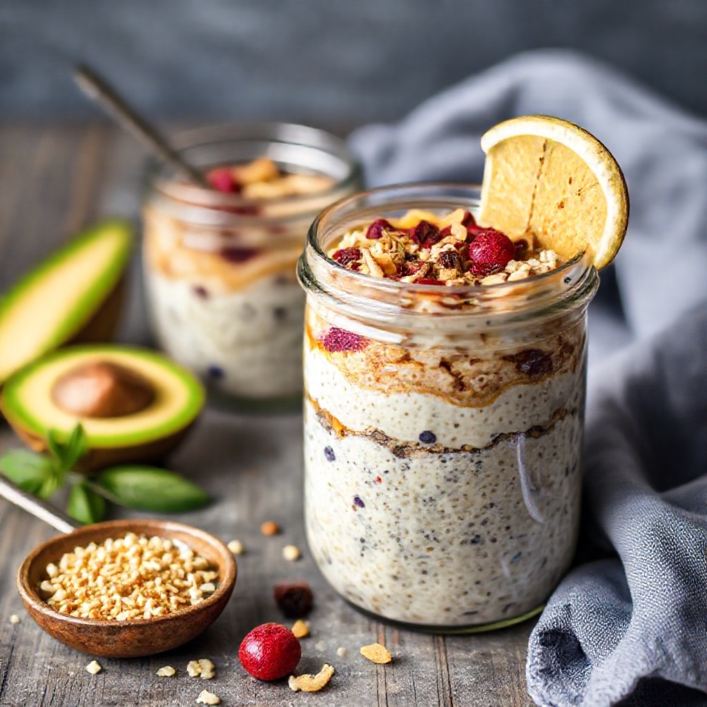 Magic In A Jar Creamy Indian Overnight Oats Delight Magic In A Jar Creamy Indian Overnight Oats Delight