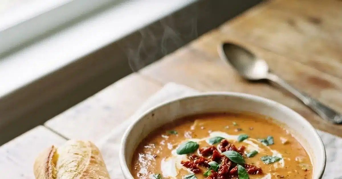 Marry Me Soup Recipe with Chicken and Basil