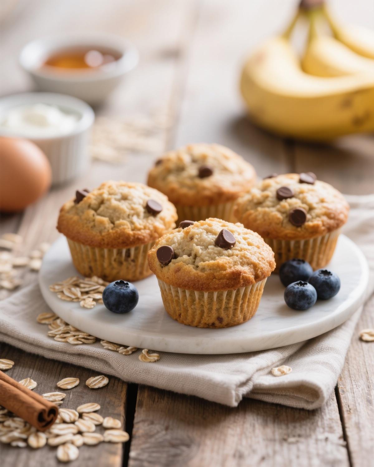 oatmeal protein muffins oatmeal protein muffins