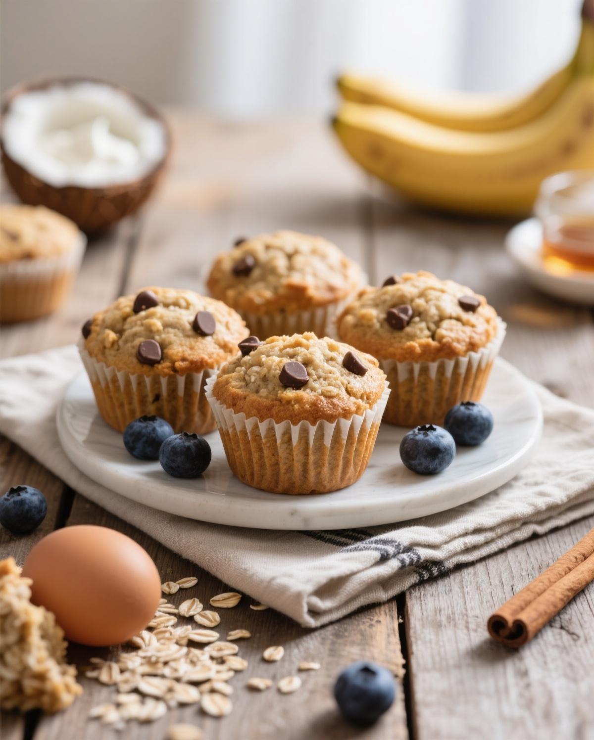 oatmeal protein muffins oatmeal protein muffins